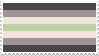 agender pride flag stamp