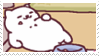 neko atsume tubbs stamp by aestheticstamps