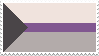 demisexual pride flag stamp