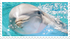 dolphin stamp by aestheticstamps