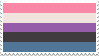 genderfluid pride flag stamp