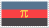 polyamarous pride flag stamp