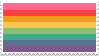 gilbert baker rainbow pride flag stamp
